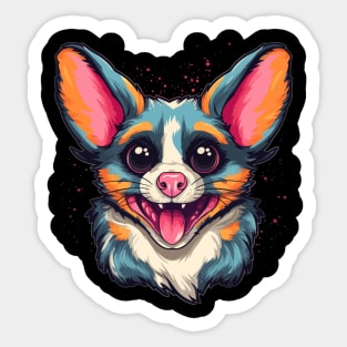 Sugar Glider Smiling Sticker